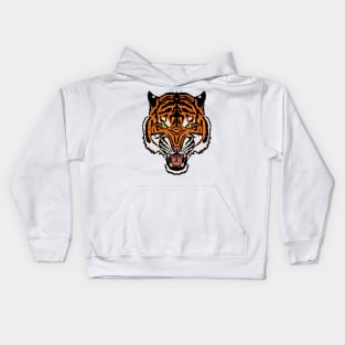 Angry tiger Kids Hoodie